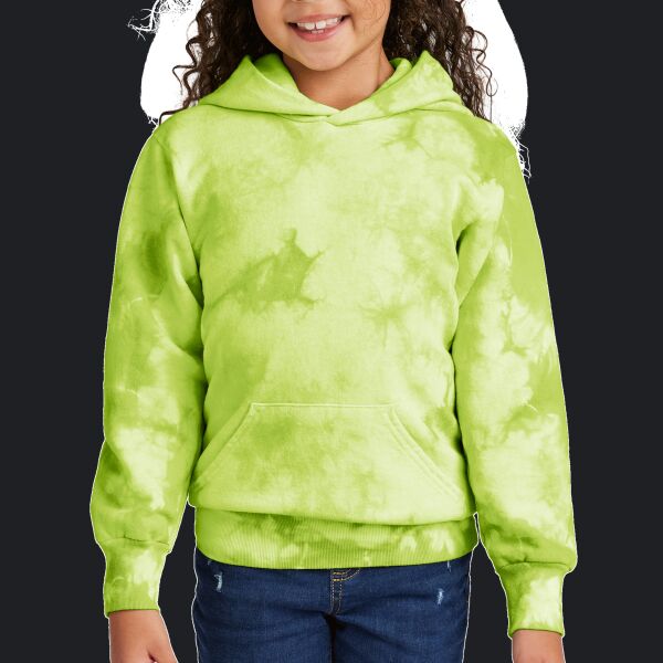 Youth Crystal Tie Dye Pullover Hoodie Thumbnail