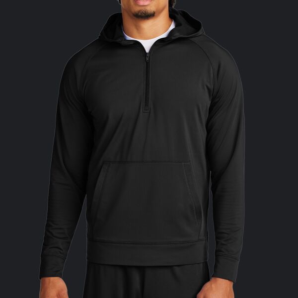 Sport Wick ® Stretch 1/2 Zip Hoodie Thumbnail