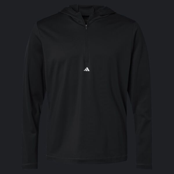 Men's Lightweight Quarter-Zip Hooded Pullover Thumbnail