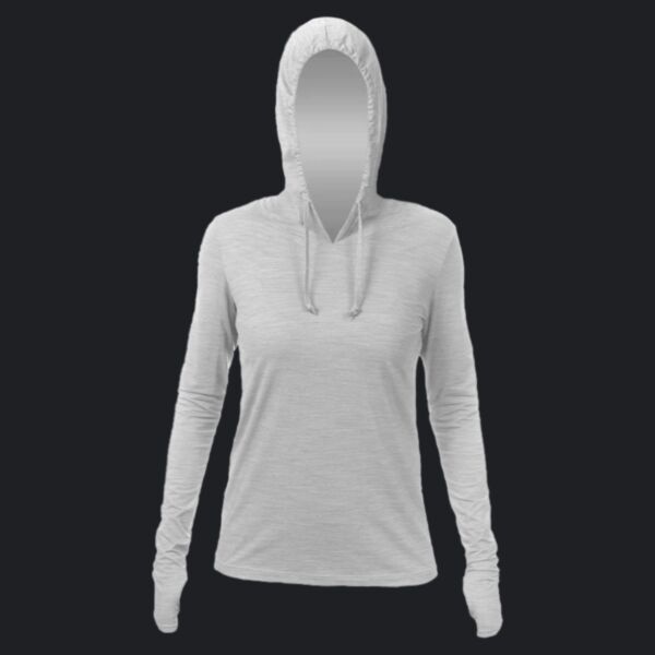 Women's Breeze Tech Hooded Long Sleeve T-Shirt Thumbnail