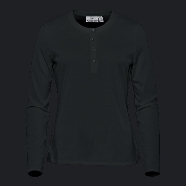 WOMEN'S TORCELLO LONG SLEEVE HENLEY Thumbnail