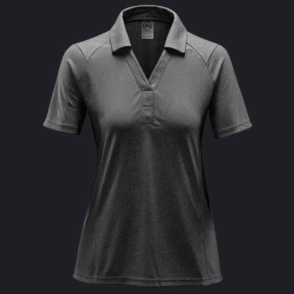 WOMEN'S MISTRAL HEATHERED POLO Thumbnail
