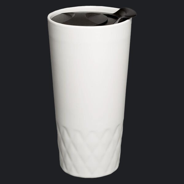 14oz Double Wall Ceramic Textured Tumbler Thumbnail