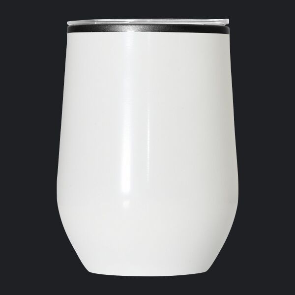 12oz Budget Stemless Wine Tumbler With Lid Thumbnail