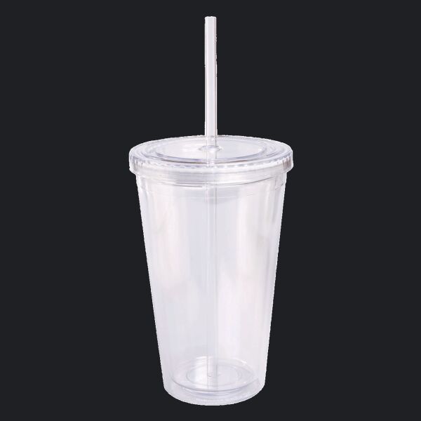 16oz Double Wall Cool Acrylic Tumbler Thumbnail