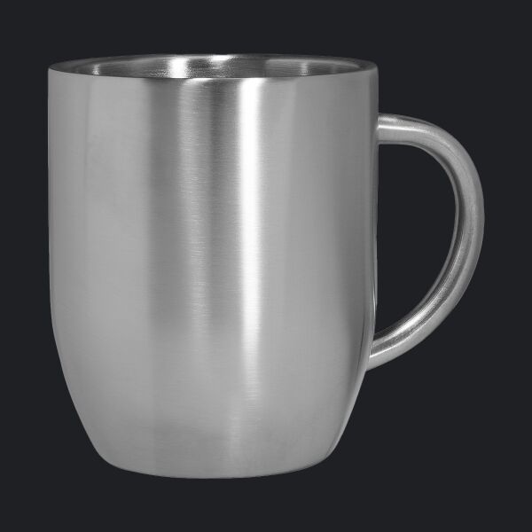 12oz Double Wall Stainless Steel Coffee Mug Thumbnail
