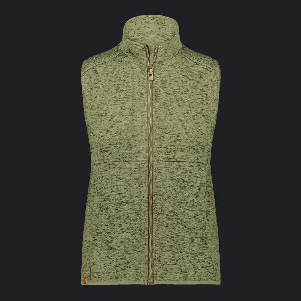 Ladies Alpine Sweater Fleece Vest Thumbnail