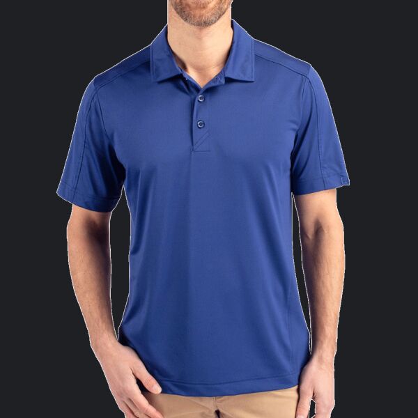 Cutter & Buck Prospect Eco Textured Stretch Recycled Mens Big & Tall Polo Thumbnail