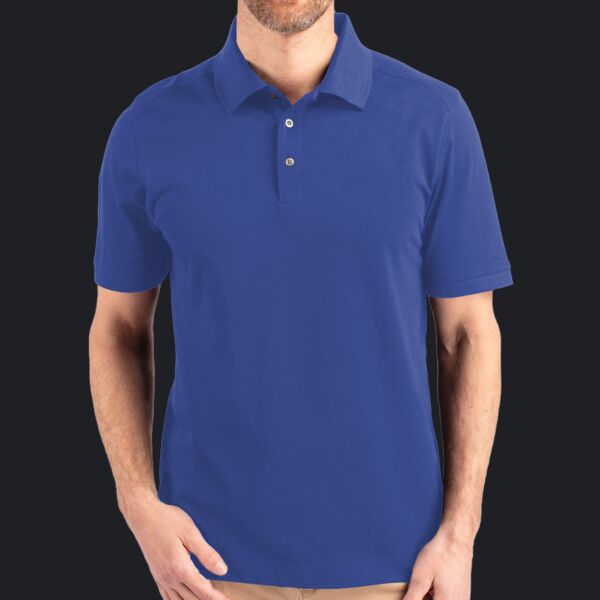 Cutter & Buck Advantage Tri-Blend Pique Mens Big and Tall Polo Thumbnail
