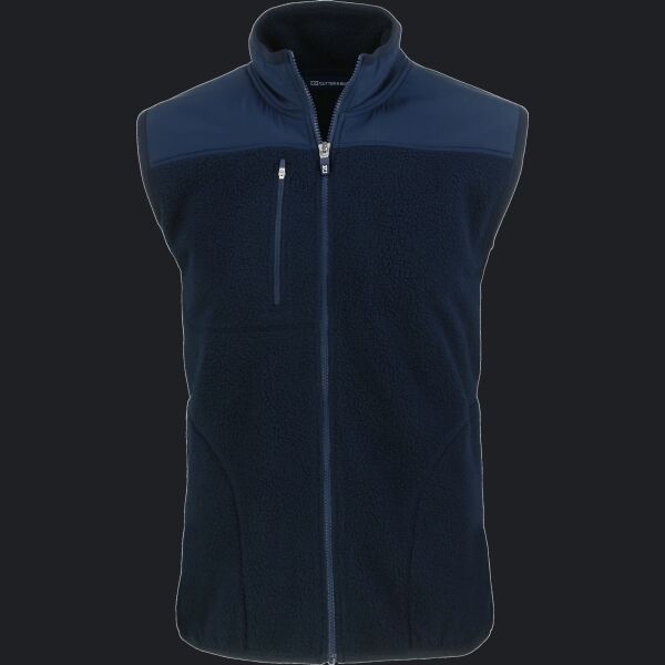 Cutter & Buck Cascade Eco Sherpa Mens Big and Tall Fleece Vest Thumbnail