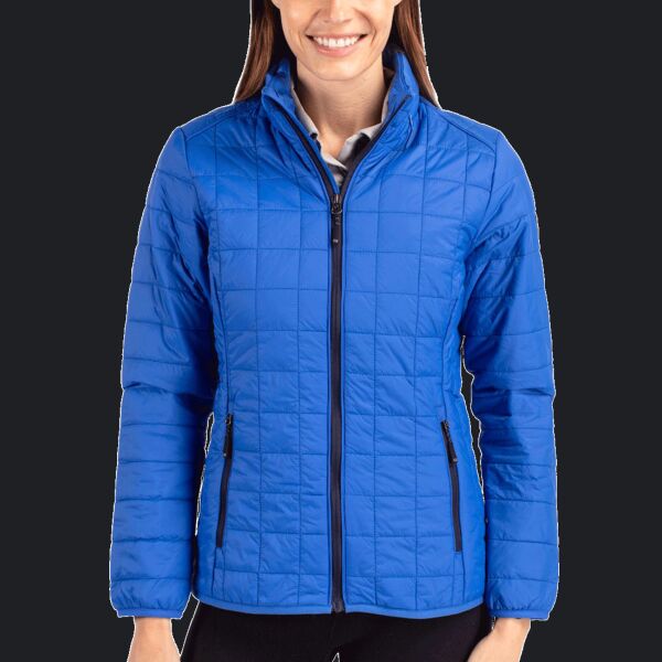 Cutter & Buck Rainier PrimaLoft  Womens Eco Insulated Full Zip Puffer Jacket Thumbnail