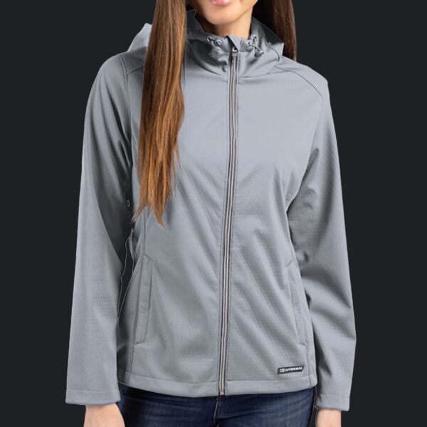 Cutter & Buck Evoke Eco Softshell Recycled Full Zip Womens Jacket Thumbnail
