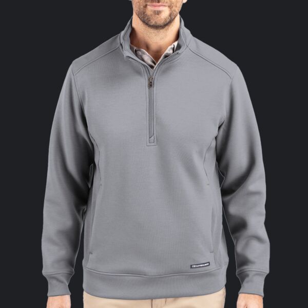 Cutter & Buck Roam Eco Recycled Quarter Zip Mens Pullover Thumbnail