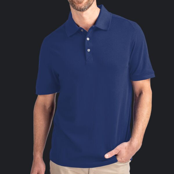 Cutter & Buck Advantage Tri-Blend Pique Mens Polo Thumbnail
