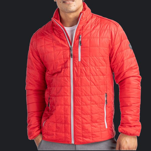 Cutter & Buck Rainier PrimaLoft Mens Eco Insulated Full Zip Puffer Jacket Thumbnail