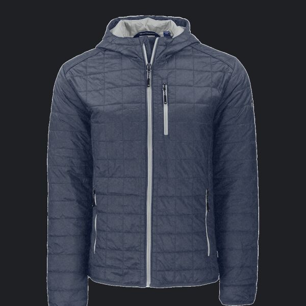 Cutter & Buck Rainier Primaloft Eco Mens Full Zip Hooded Jacket Thumbnail