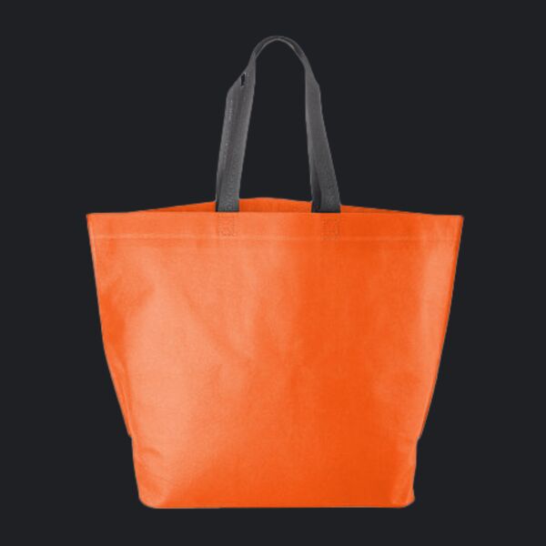 Two-Tone Heat Sealed Non-Woven Tote Bag Thumbnail