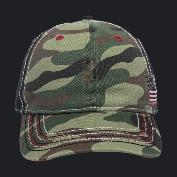 Fashion Camo Twill W/Flag Thumbnail