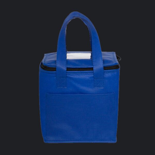 Non-Woven Cubic Lunch Cooler Bag With ID Slot Thumbnail
