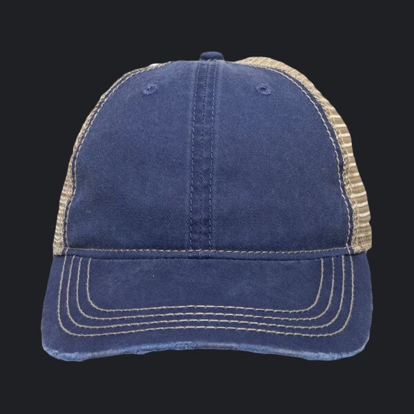 Heavy Distressed Tea-Stained Mesh Thumbnail