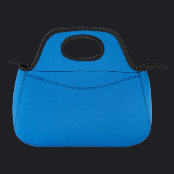 Zippered Neoprene Lunch Cooler Tote Bag Thumbnail