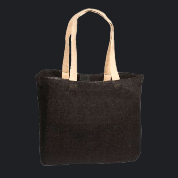Eco-Green Jute Tote Bag Thumbnail