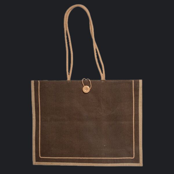 Milan Jute Tote Bag Thumbnail