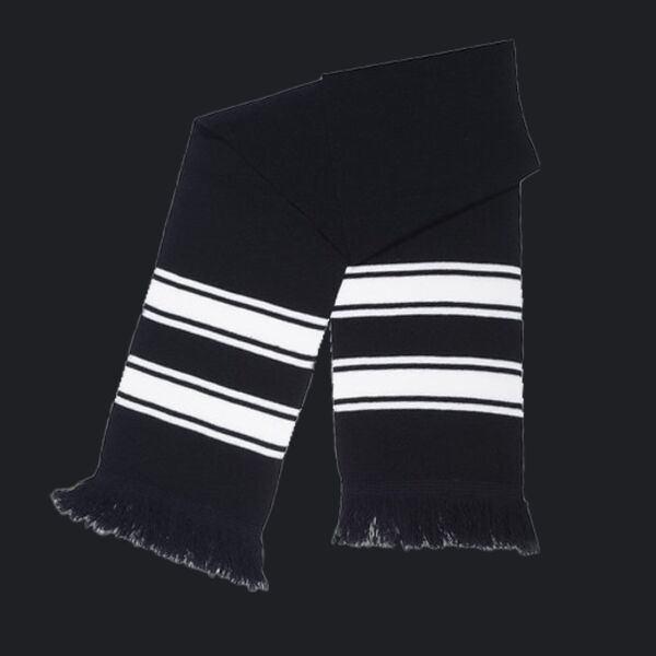 Stripe Knit Scarf Thumbnail