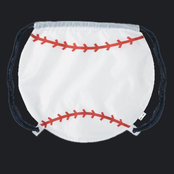 Baseball Drawstring Bag Thumbnail