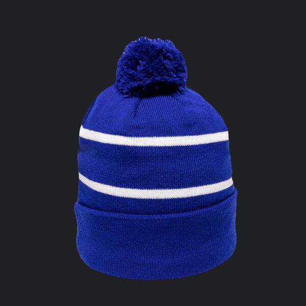 Watch Cap with Pom Thumbnail