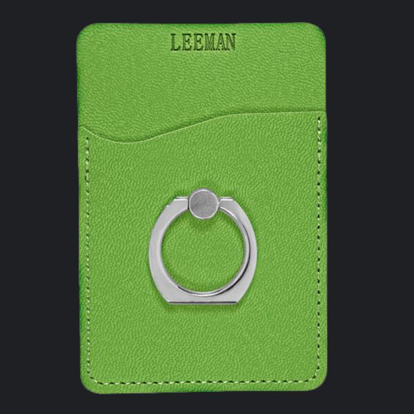 Tuscany™ Card Holder With Metal Ring Phone Stand Thumbnail