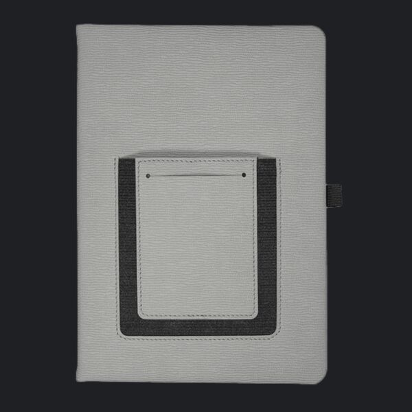 Roma Journal Notebook With Phone Pocket 5.625" X 8.25" Thumbnail