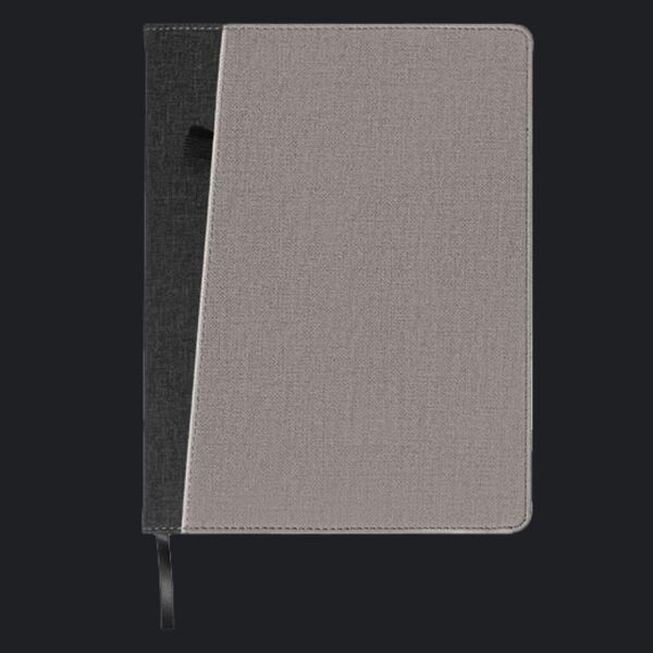 Baxter Cover With Front Pocket Refillable Journal 6.7" X 9.8" Thumbnail