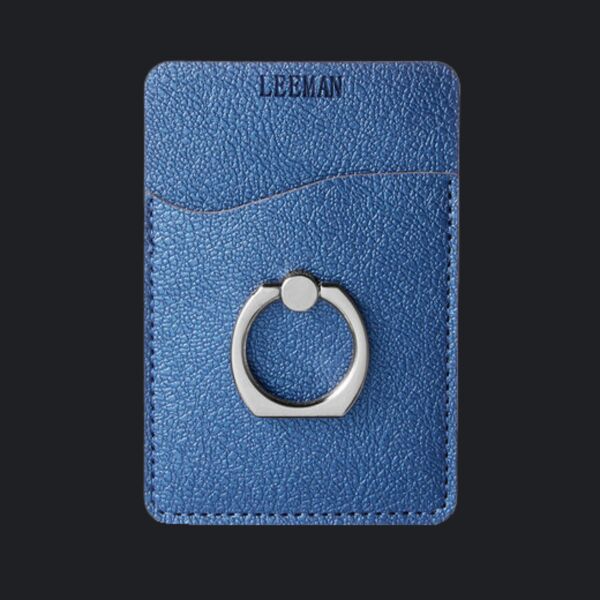 Shimmer Card Holder With Metal Ring Phone Stand Thumbnail