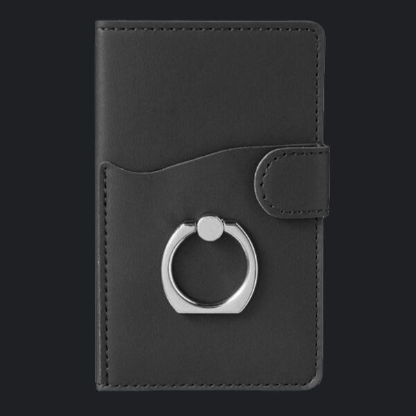 Tuscany™ Dual Card Pocket With Metal Ring Thumbnail