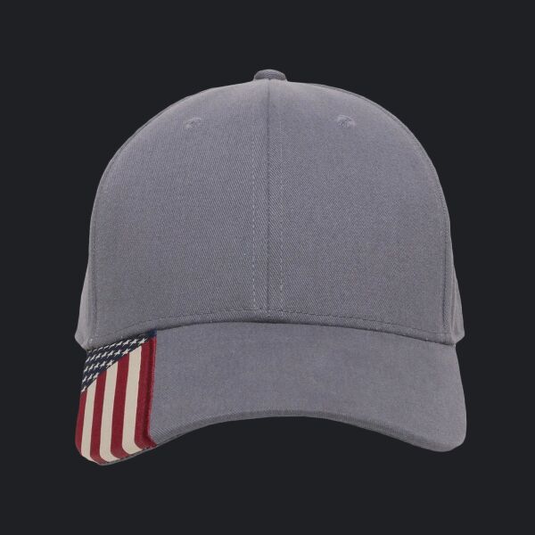 Brushed Twill W/Flag Visor Insert Thumbnail