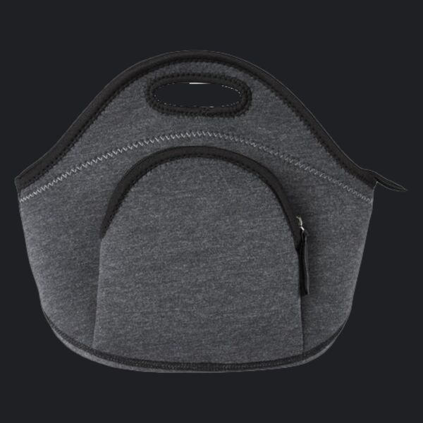 Heathered Neoprene Lunch Cooler Tote Bag Thumbnail