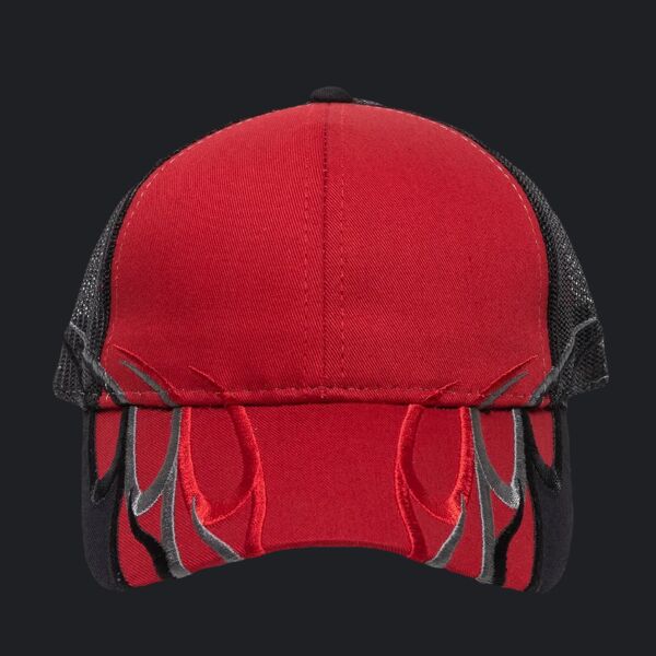 Racing W/Embroidered Wave Mesh Back Thumbnail