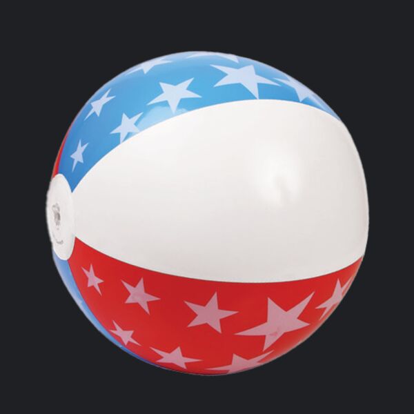 16" Patriotic Inflatable Beach Ball Thumbnail