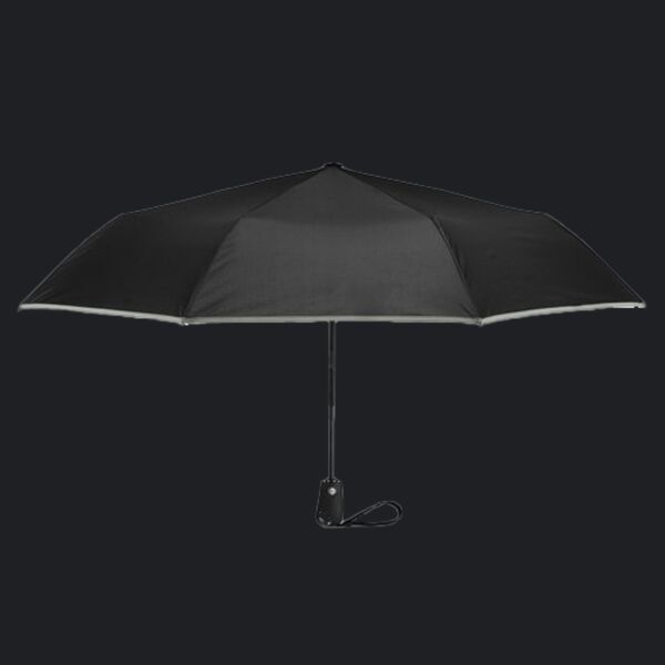 Auto-Open Umbrella With Reflective Trim Thumbnail