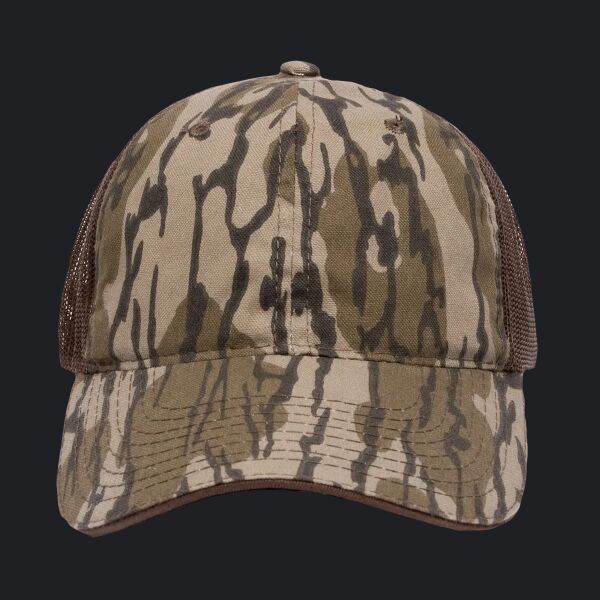 Washed Camo W/Contrasting Mesh Back Thumbnail