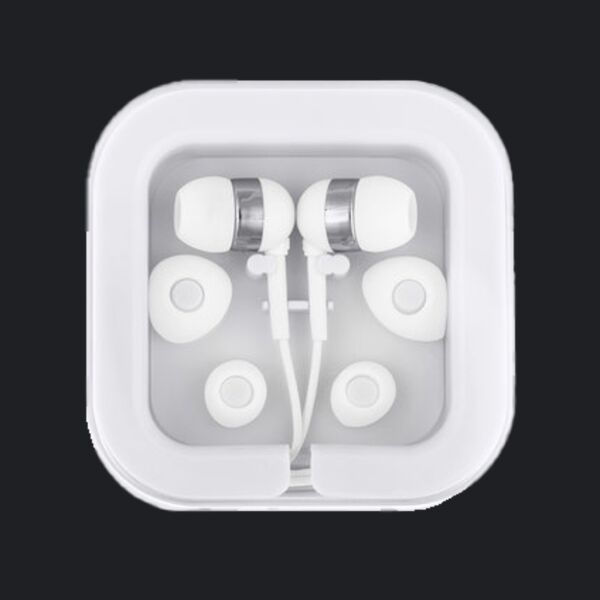 Earbuds In Square Case Thumbnail