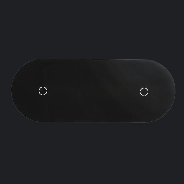 Light-Up-Your-Logo Duo Wireless Charging Pads Thumbnail
