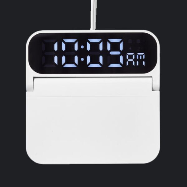 Foldable Alarm Clock & Wireless Charger Thumbnail