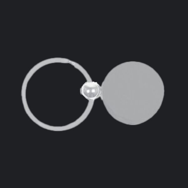 Round Metal Keychain Thumbnail