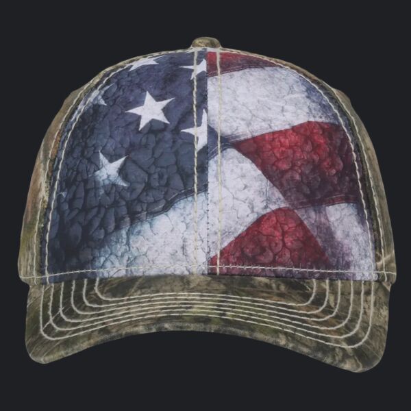 Sublimated Flag Front W/Camo Back Thumbnail
