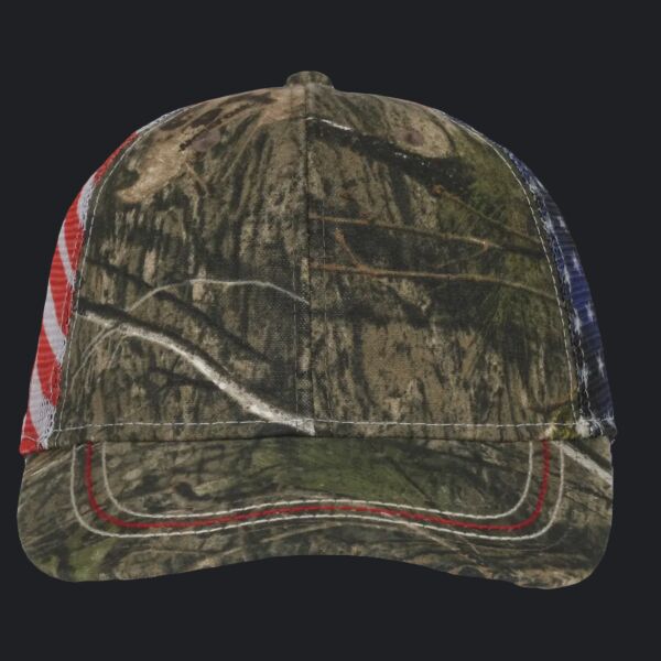 American Flag Camo Mesh Back Thumbnail