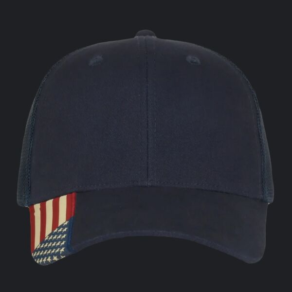 Mesh Back W/Flag Visor Insert Thumbnail