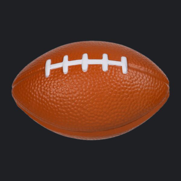 Football Shape Super Squish Stress Ball Sensory Toy Thumbnail