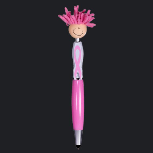Breast Cancer Awareness Screen Cleaner With Stylus Pen Thumbnail